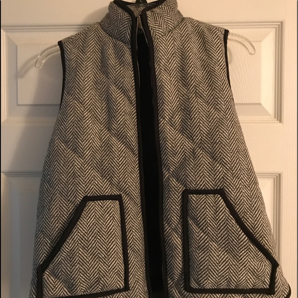Herringbone vest